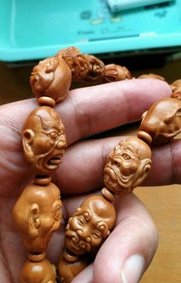 象牙果与核雕的完美组合:刚刚完